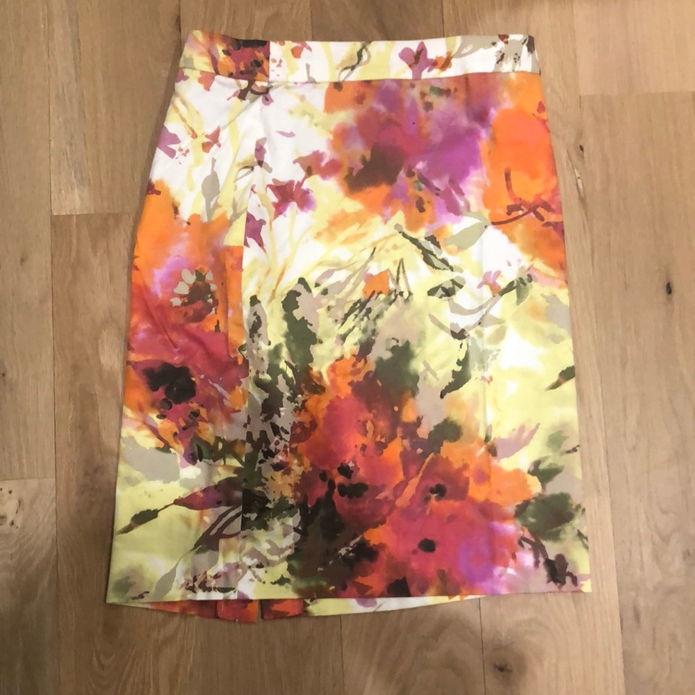 J.Crew floral skirt size 0